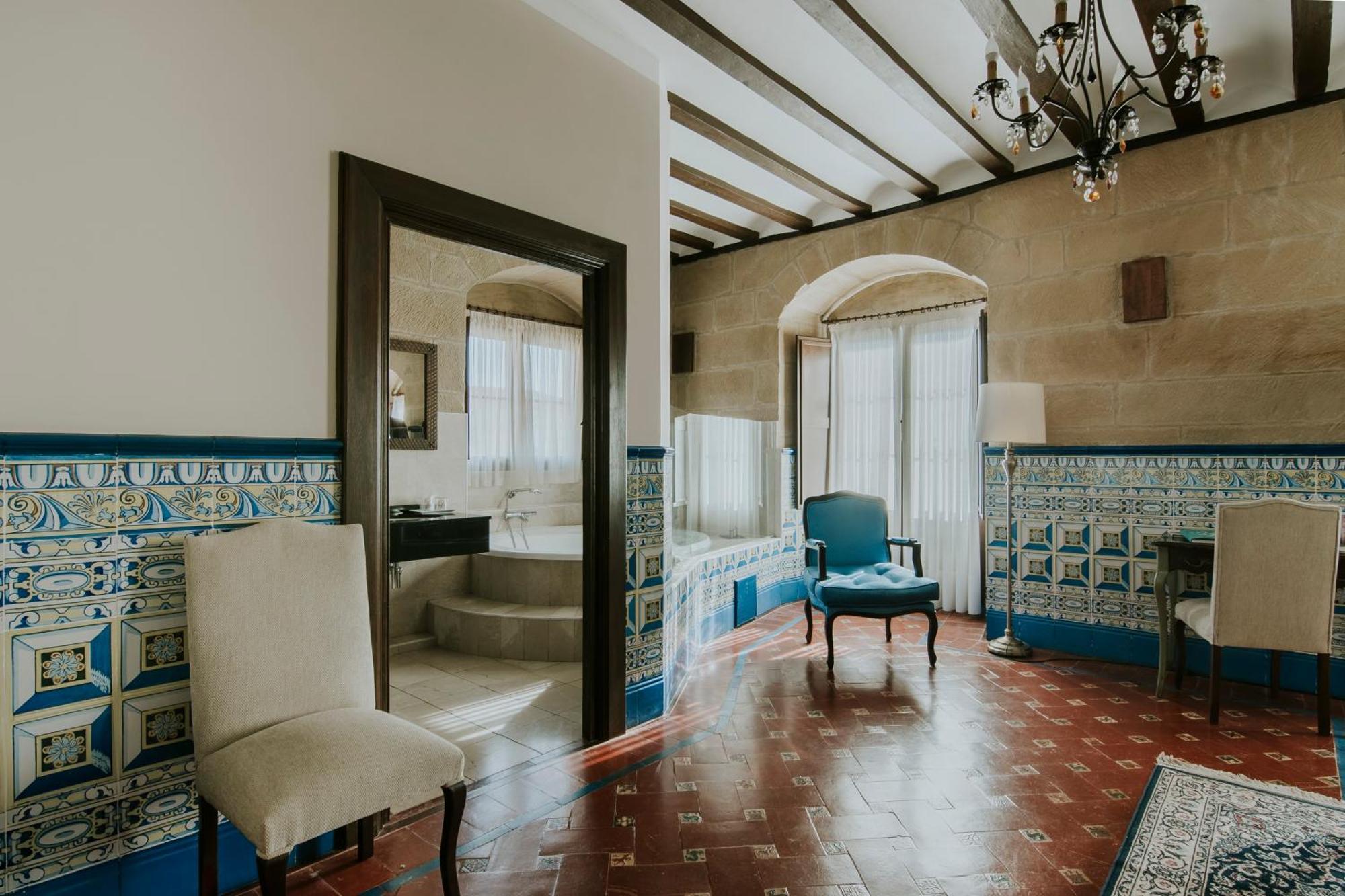 Hospederia Palacio De Casafuerte Zarratón Eksteriør billede